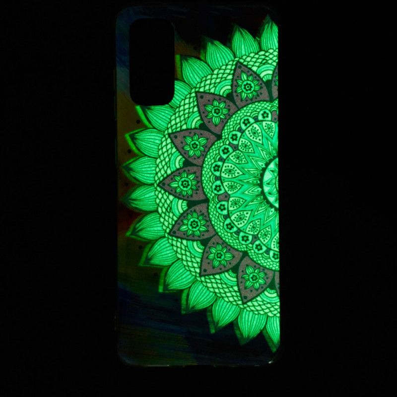 Kryt Samsung Galaxy A53 5G Fluorescenčná Farebná Mandala
