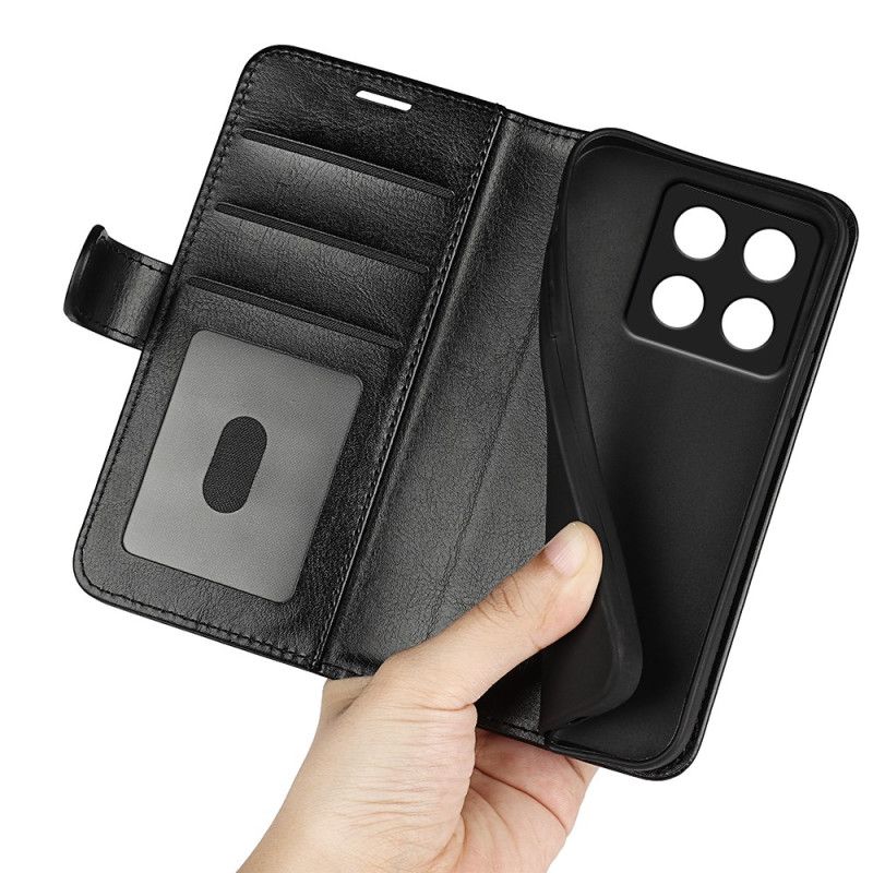 Kožené Puzdro Xiaomi 14t Pro Vintage Umelá Koža