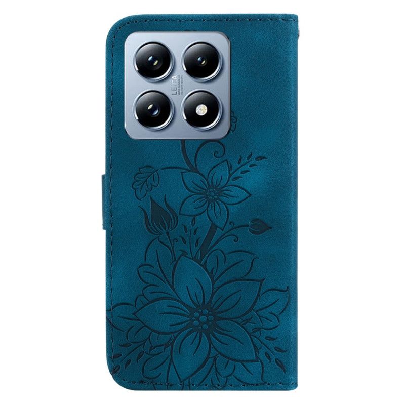 Puzdro Xiaomi 14t Pro Lily Vytlačené