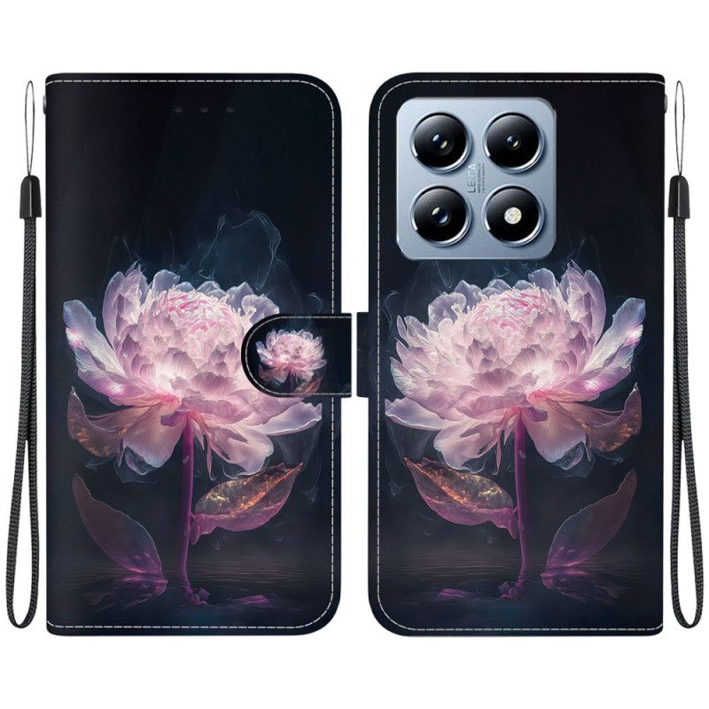 Puzdro Xiaomi 14t Pro Ružová Pivónia V Lanière