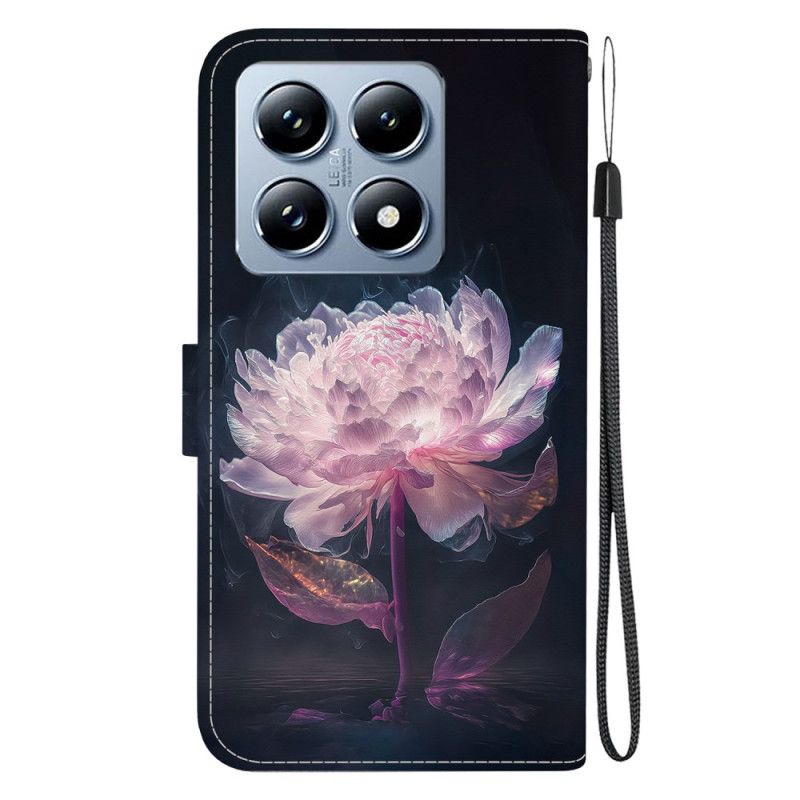 Puzdro Xiaomi 14t Pro Ružová Pivónia V Lanière