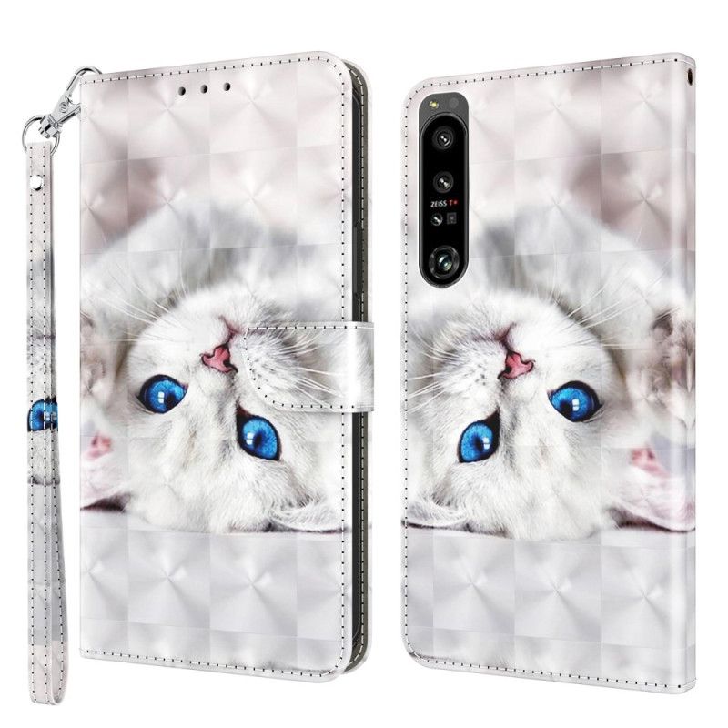 Kožené Puzdro Sony Xperia 1 IV Iba Tang Cats
