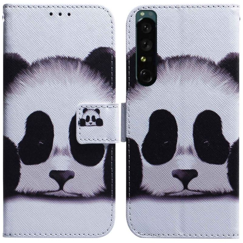 Kožené Puzdro Sony Xperia 1 IV Panda