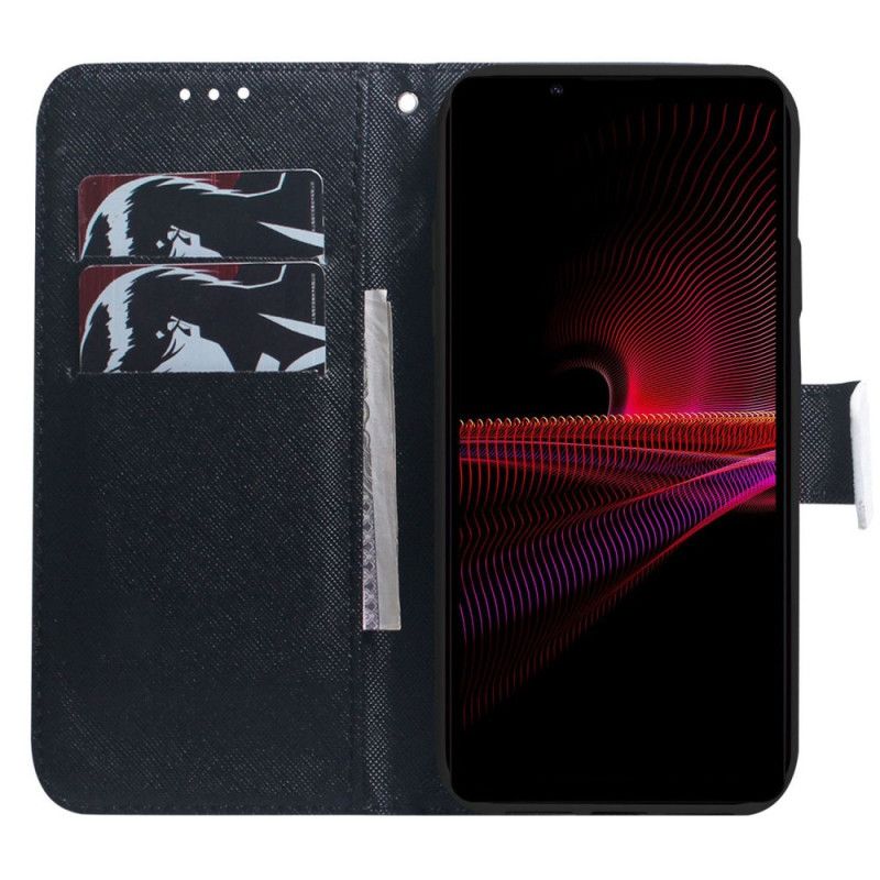 Kožené Puzdro Sony Xperia 1 IV Panda