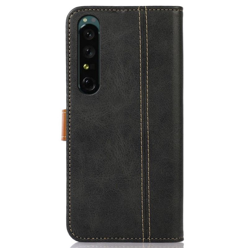 Kožené Puzdro Sony Xperia 1 IV Popruhy
