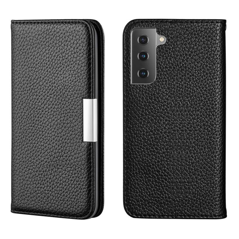 Flipové Puzdro Samsung Galaxy S21 FE Kožené Puzdro Umelá Koža Litchi Ultra Chic