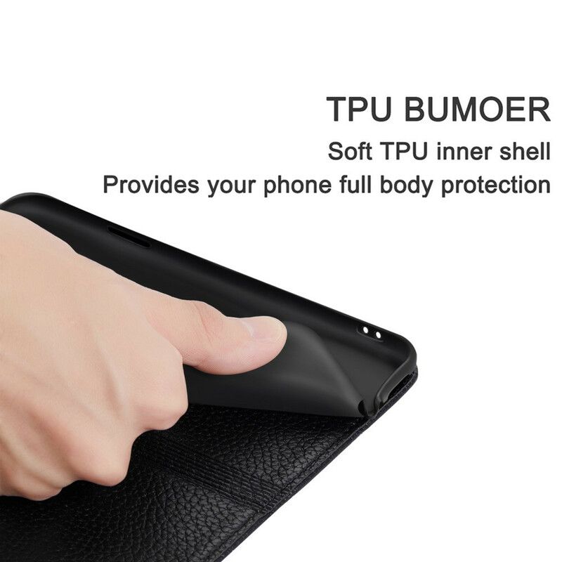 Flipové Puzdro Samsung Galaxy S21 FE Kožené Puzdro Umelá Koža Litchi Ultra Chic
