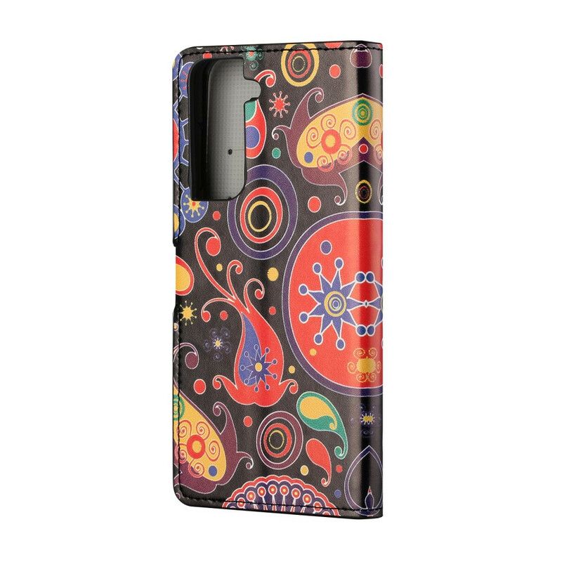 Peňaženkový Kryt Samsung Galaxy S21 FE Galaxy Dizajn