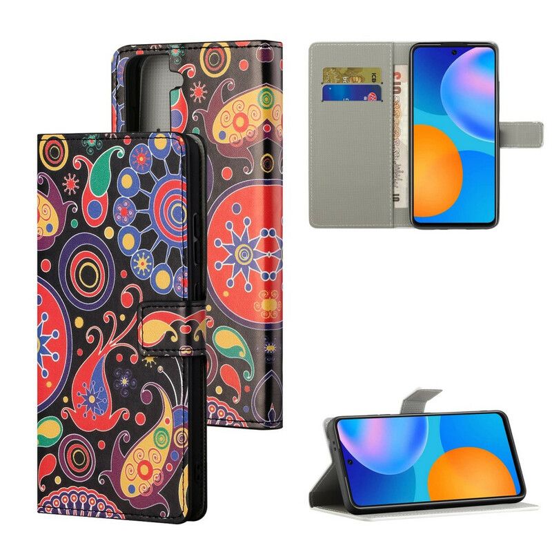 Peňaženkový Kryt Samsung Galaxy S21 FE Galaxy Dizajn