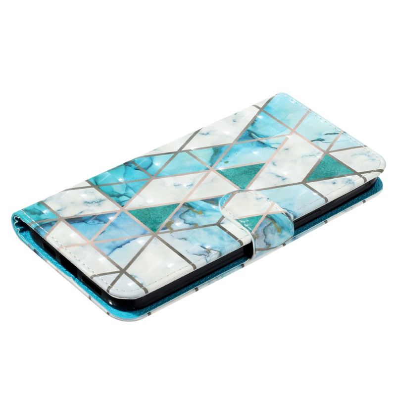 Flipové Puzdro iPhone 15 Pro Max 3d Mramor S Remienkom