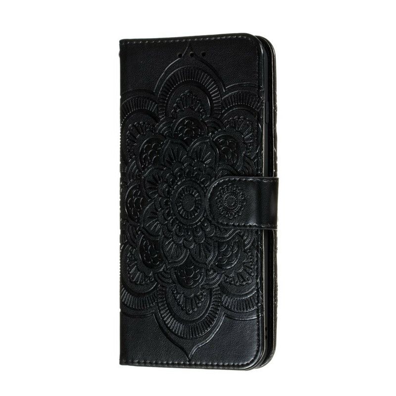 Kožené Puzdro Huawei Y7p Plná Mandala