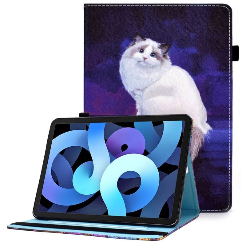 Flipové Puzdro iPad Pro 11" (2022) Biela Mačka