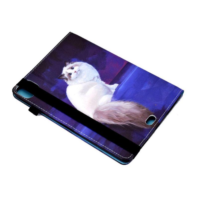 Flipové Puzdro iPad Pro 11" (2022) Biela Mačka