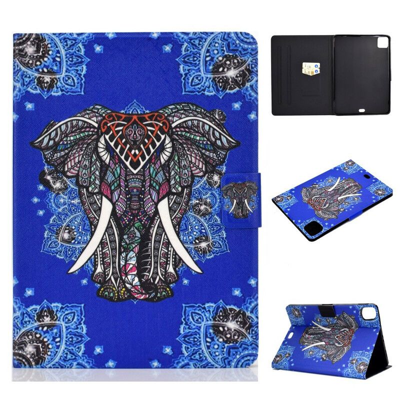 Kožené Puzdro iPad Pro 11" (2022) Mandala Slon