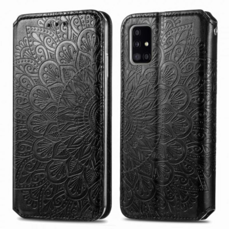 Flipové Puzdro Samsung Galaxy A51 5G Kožené Puzdro Mandala
