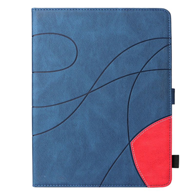 Kožené Puzdro iPad Pro 12.9" (2020) Dvojfarebný Dizajn
