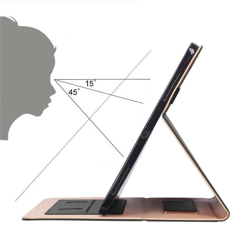 Peňaženkové Kožené Puzdro iPad Pro 12.9" (2020) Gumička