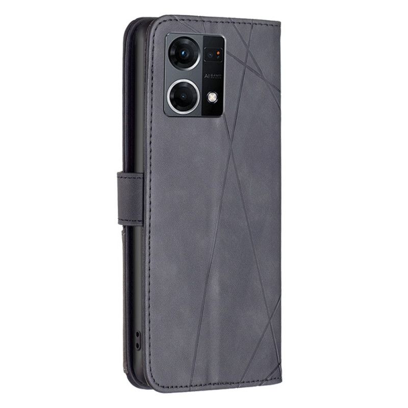 Kožené Puzdro Oppo Reno 7 Kožený Štýl Binfen Color