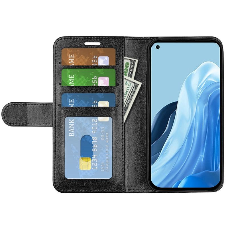 Kožené Puzdro Oppo Reno 7 Retro Umelá Koža