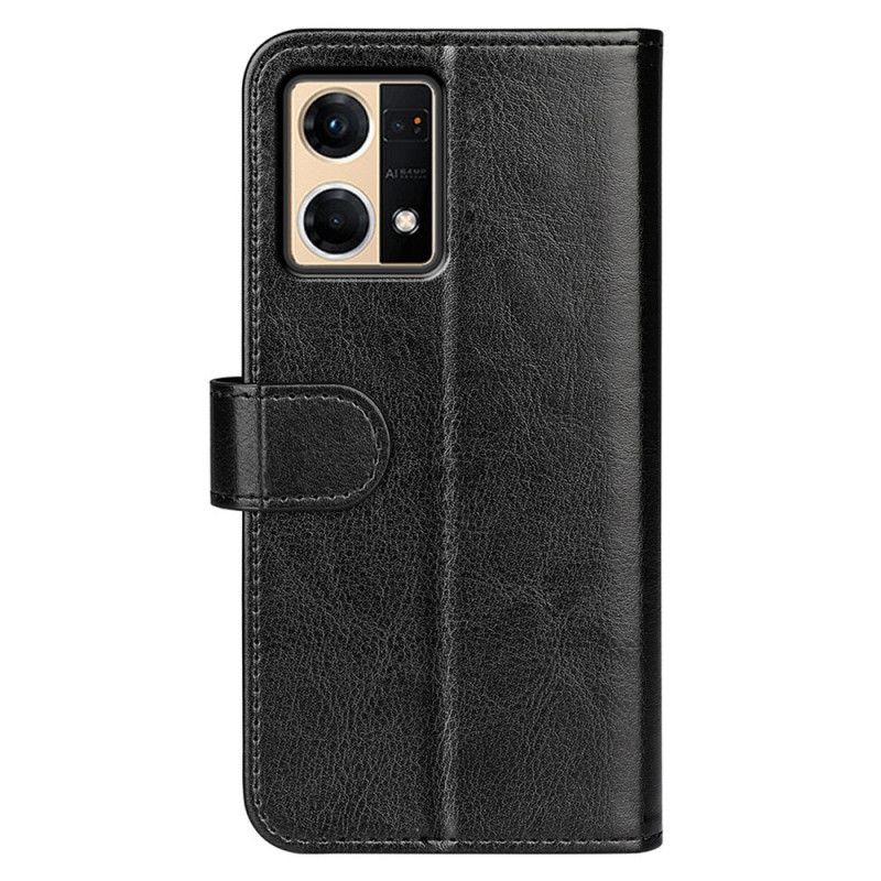 Kožené Puzdro Oppo Reno 7 Retro Umelá Koža