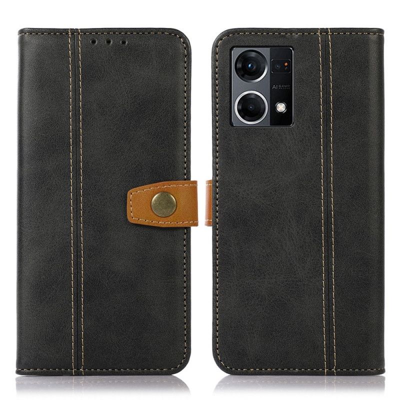 Kožené Puzdro Oppo Reno 7 S Popruhom