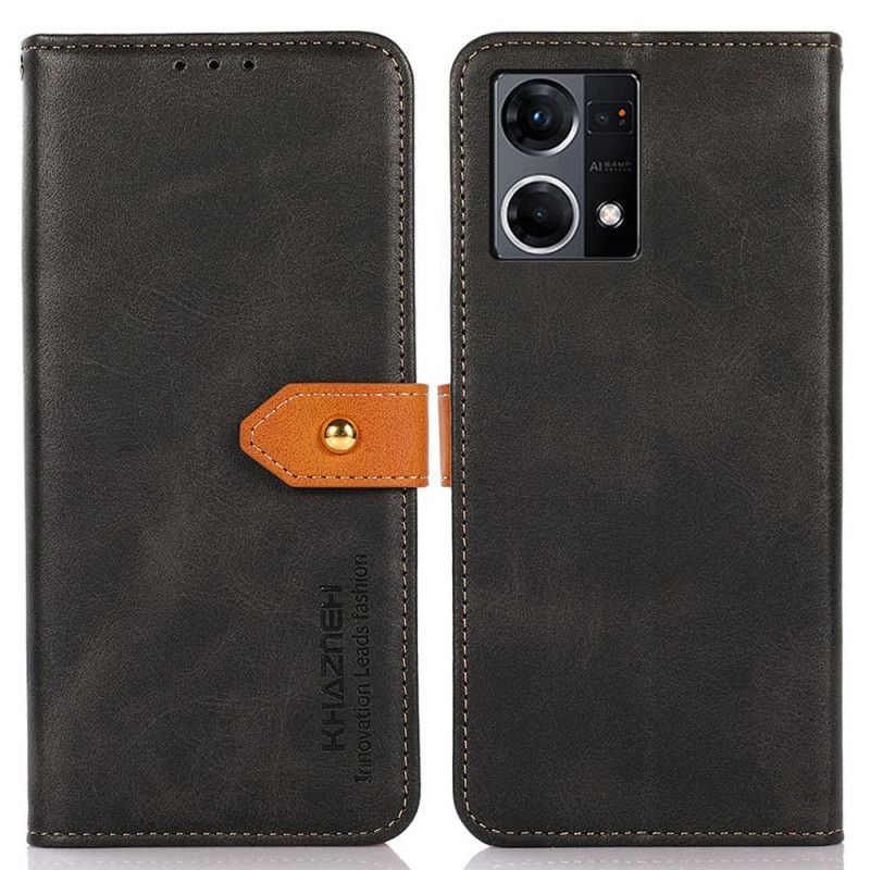 Kožené Puzdro Oppo Reno 7 S Popruhom Khazneh