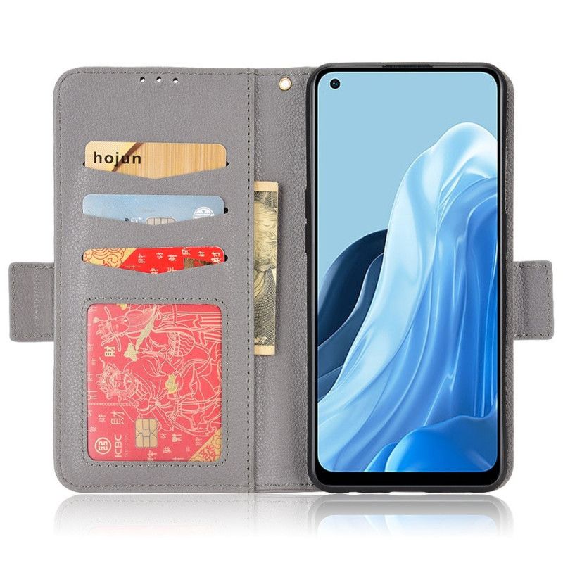Kožené Puzdro Oppo Reno 7 Tradičný Štýl Kože Litchi