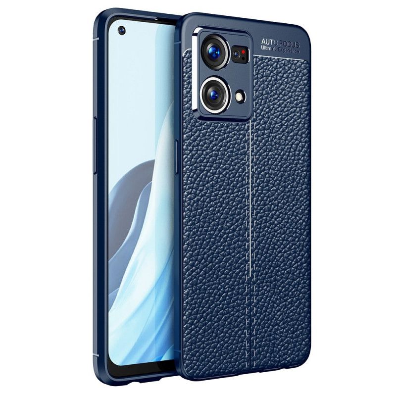 Kryt Oppo Reno 7 Efekt Kože Litchi
