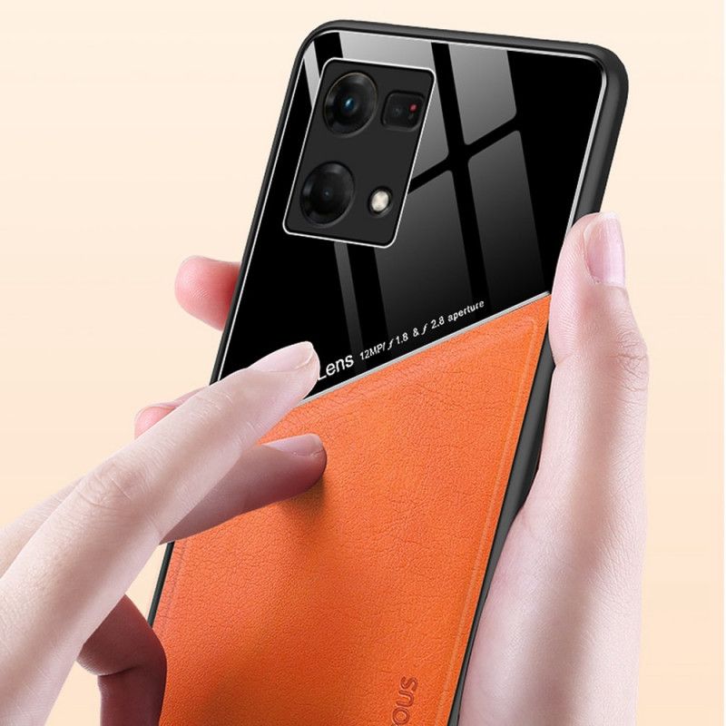 Kryt Oppo Reno 7 Prémiová Umelá Koža