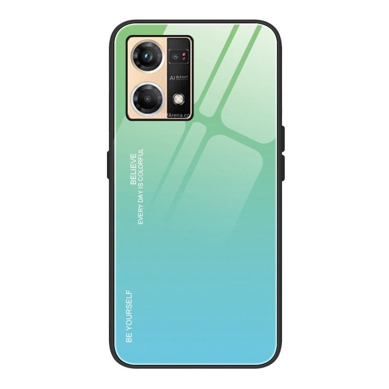 Kryt Oppo Reno 7 Tvrdené Sklo Buď Sám Sebou