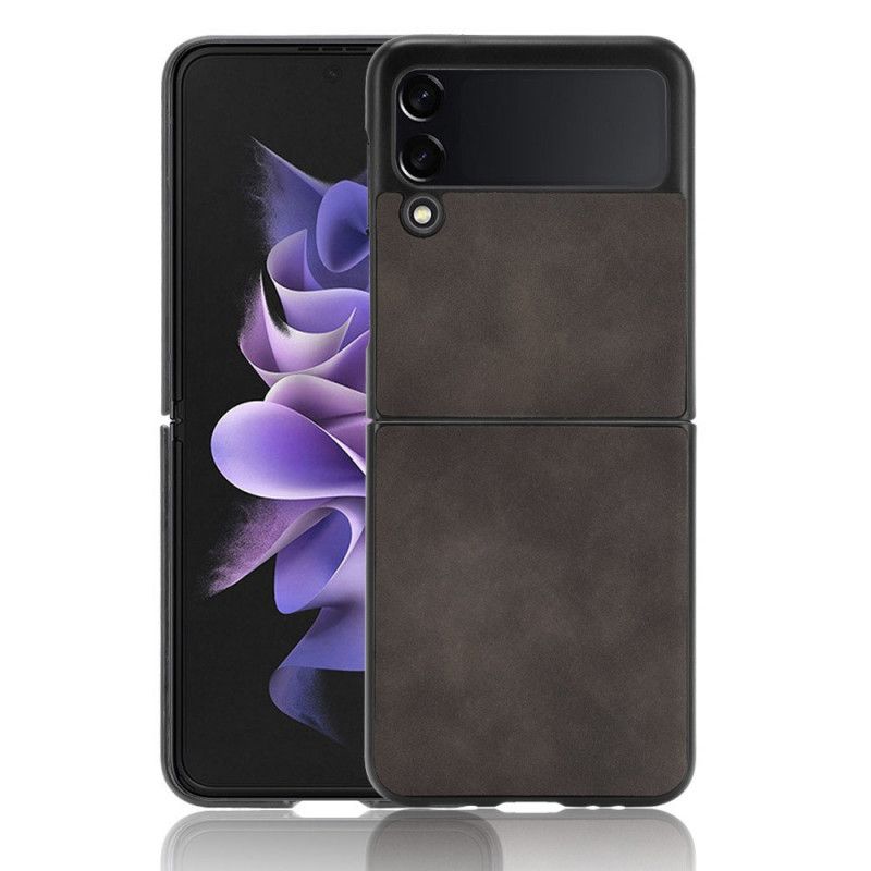 Flipové Puzdro Samsung Galaxy Z Flip 3 5G Kožené Puzdro Efekt Mäkkej Kože