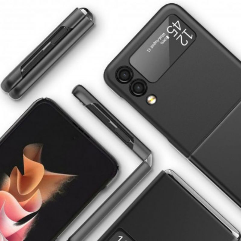 Flipové Puzdro Samsung Galaxy Z Flip 3 5G Kožené Puzdro Klasické