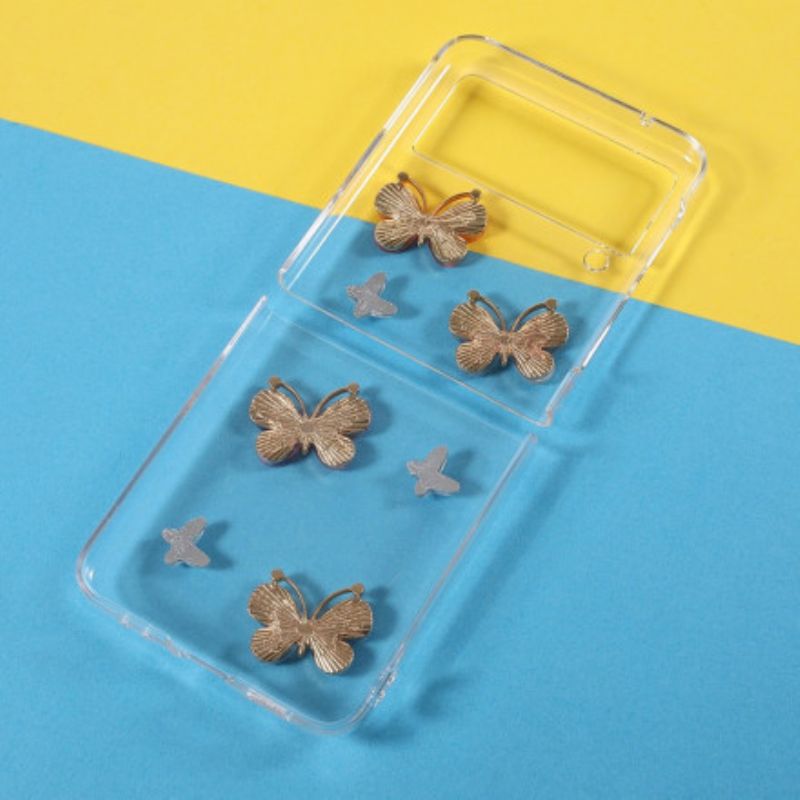 Flipové Puzdro Samsung Galaxy Z Flip 3 5G Kožené Puzdro Kúzla