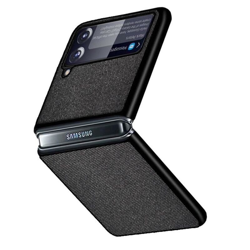 Flipové Puzdro Samsung Galaxy Z Flip 3 5G Kožené Puzdro Textúra Tkaniny