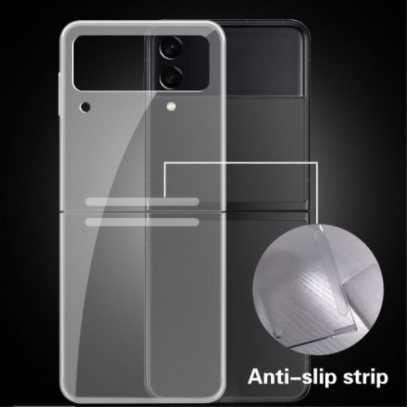 Flipové Puzdro Samsung Galaxy Z Flip 3 5G Kožené Puzdro Zlatý Strom