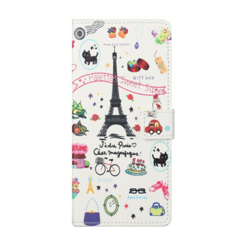 Kožené Puzdro Xiaomi Mi 10T Lite Milujem Paríž
