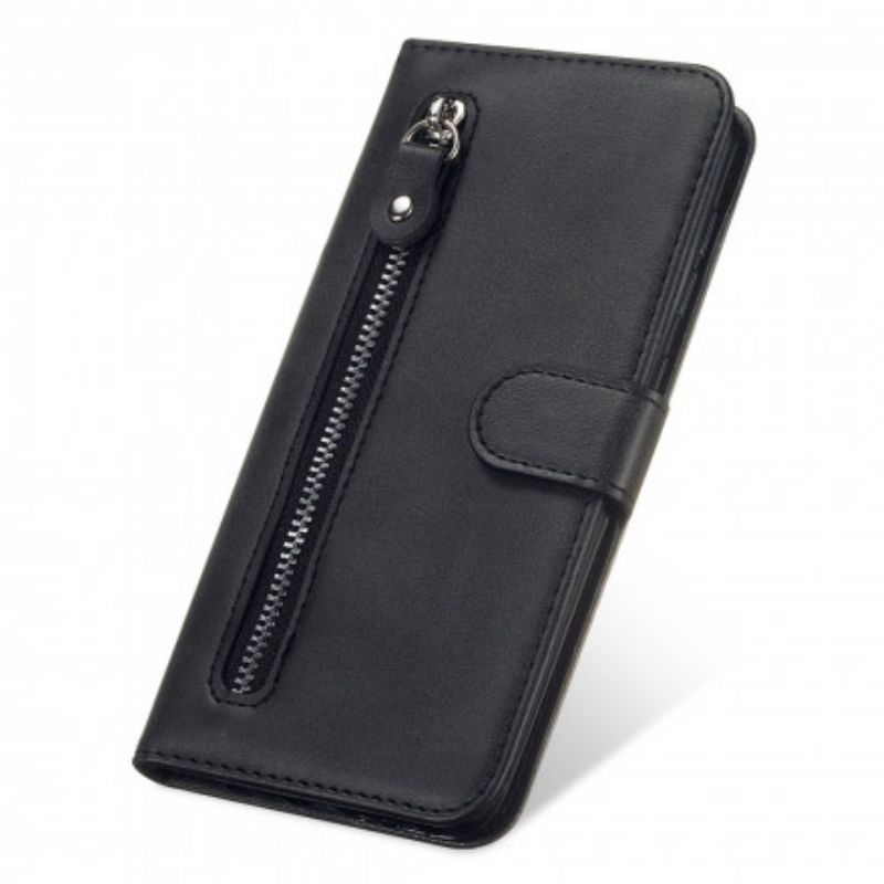 Kožené Puzdro Xiaomi Mi 10T Lite Vintage Peňaženka Na Mince