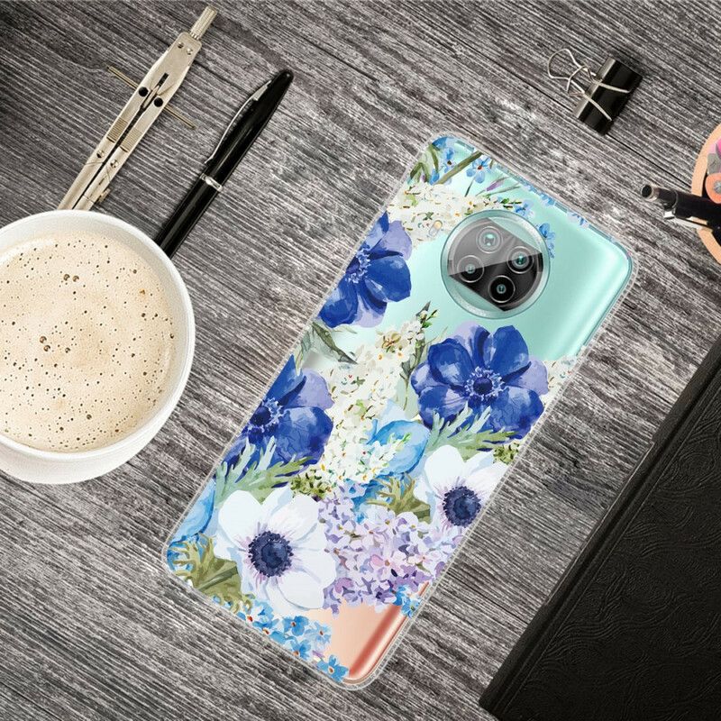 Kryt Xiaomi Mi 10T Lite Akvarelové Kvety