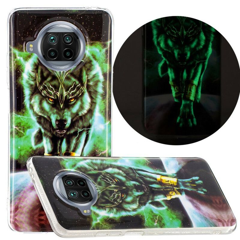 Kryt Xiaomi Mi 10T Lite Fluorescenčná Séria Wolf