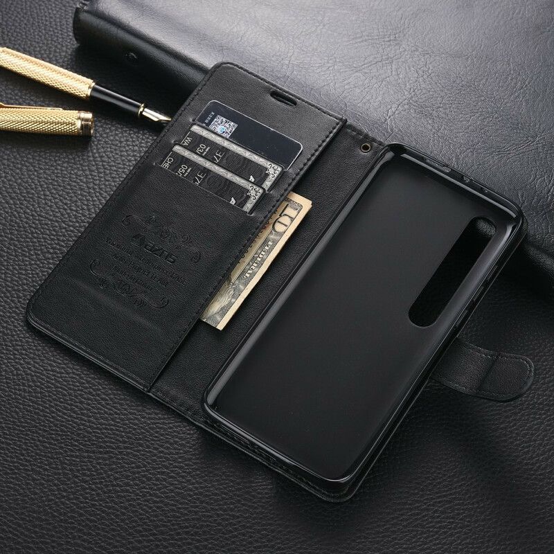 Kožené Puzdro Xiaomi Mi 10 / 10 Pro Azns Umelá Koža