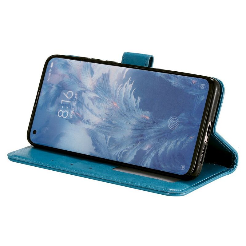 Kožené Puzdro Xiaomi Mi 10 / 10 Pro Slnečná Mandala