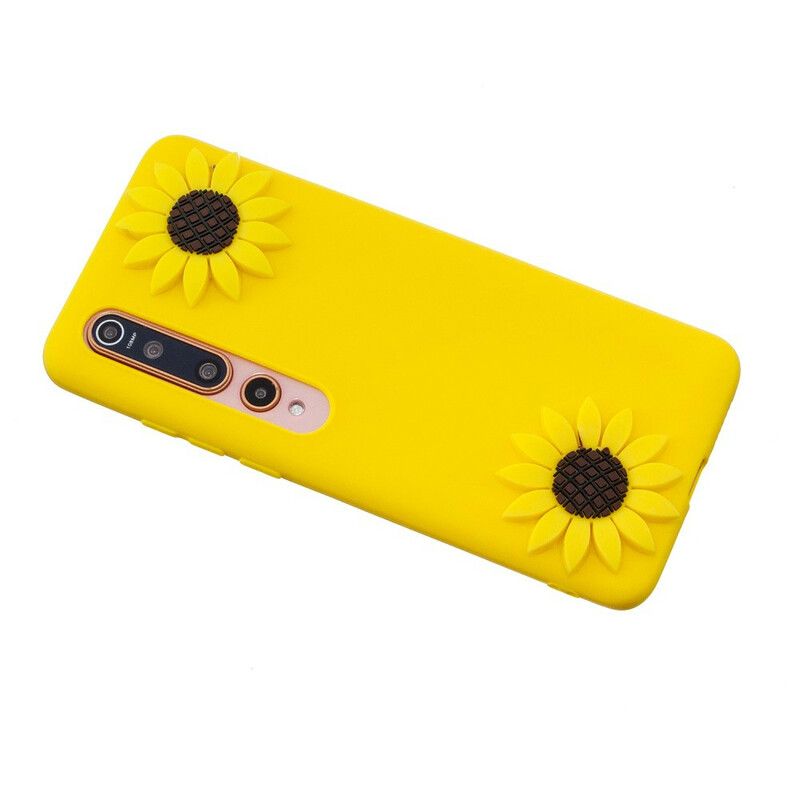 Kryt Xiaomi Mi 10 / 10 Pro 3d Slnečnice