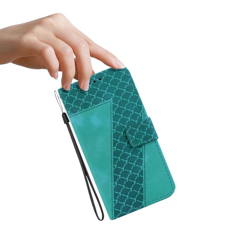 Kožené Puzdro Samsung Galaxy S24 5g Kryt Na Mobil Dizajn 7 S Popruhom