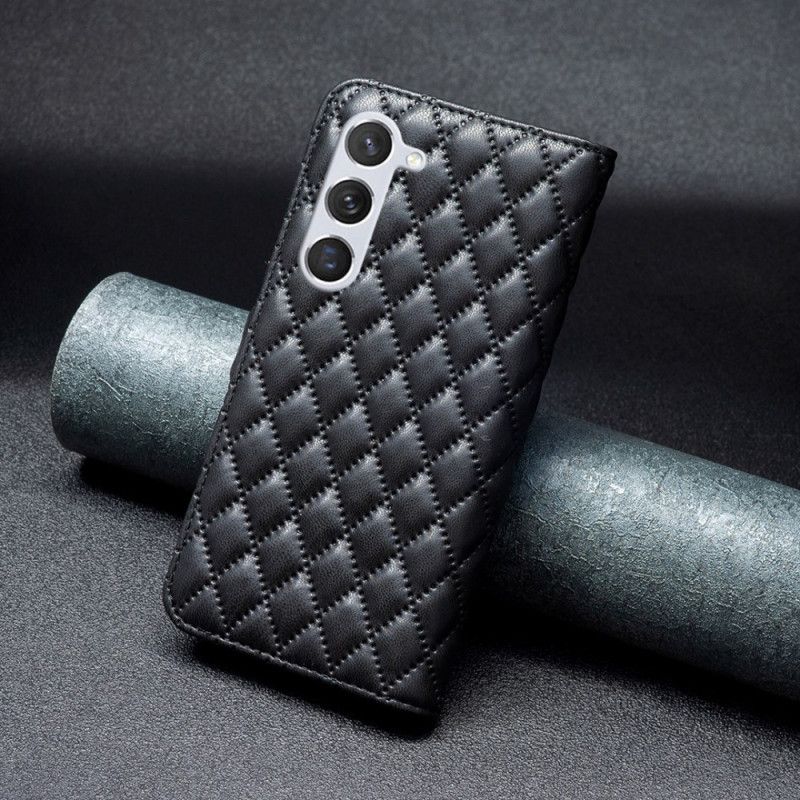 Kožené Puzdro Samsung Galaxy S24 5g Kryt Na Mobil Prešívaná Binfen Farba