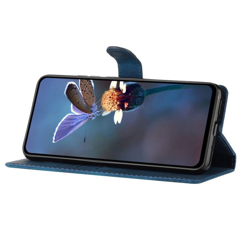 Puzdro Na Samsung Galaxy S24 5g Diskrétny Kvetinový Vzor S Remienkom