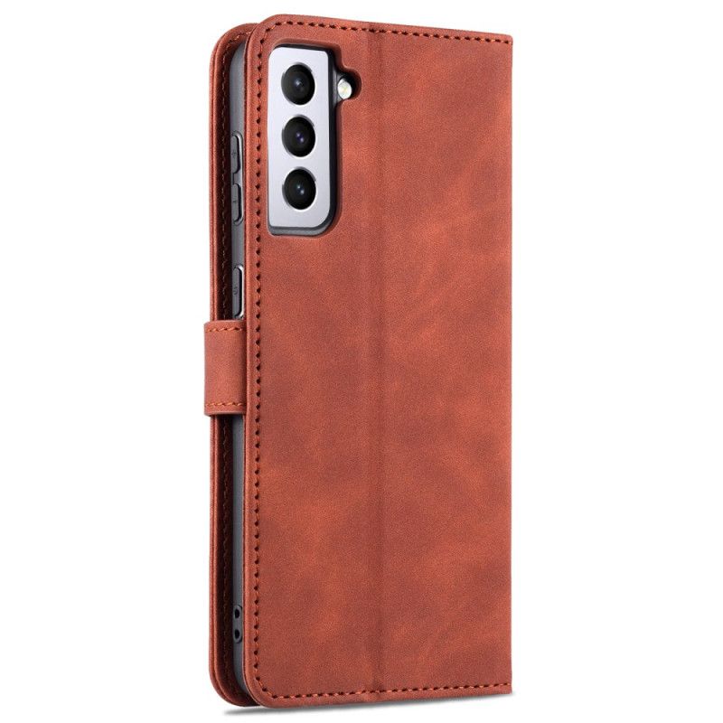 Puzdro Samsung Galaxy S24 5g Kožený Efekt Azns