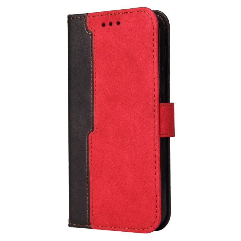 Kožené Puzdro Xiaomi Mi 11 (5G) Dva Tóny