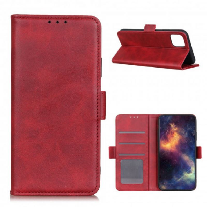 Kožené Puzdro Xiaomi Mi 11 (5G) Flipové Puzdro Dvojitá Klapka