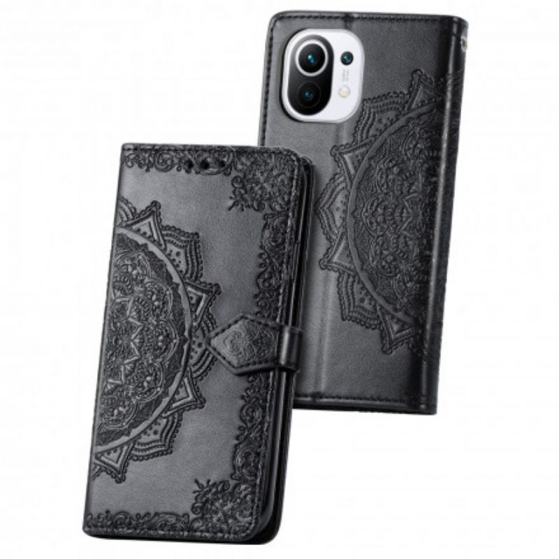 Kožené Puzdro Xiaomi Mi 11 (5G) Mandala V Stredoveku