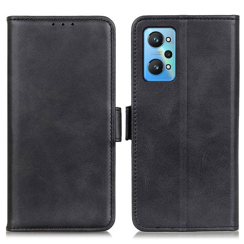 Flipové Puzdro Realme GT Neo 3T / Neo 2 Kožené Puzdro Dvojitá Klapka